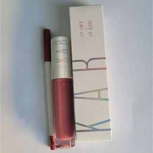 KAB cosmetics lip liner and gloss set